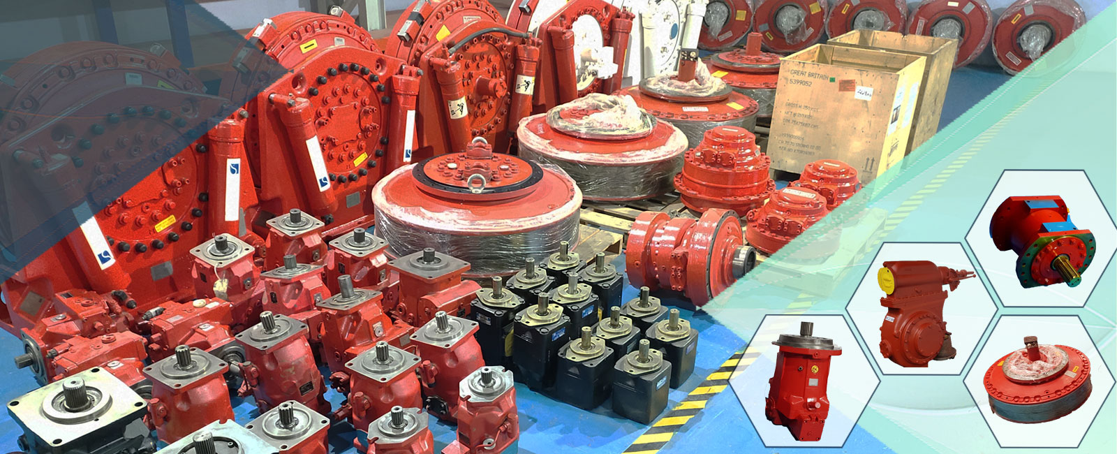 Reconditioned Hydraulic Pumps Exporter Alang